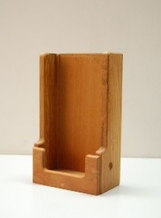 Teak Halter für Sony ICF Pro 80