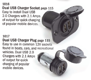 USB 12V-Steckdosenadapter